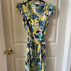 Multicolored banana republic casual dress